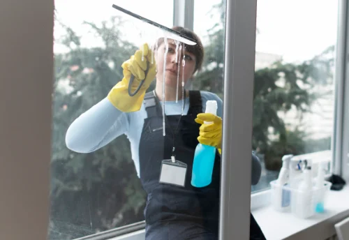 Nettoyage de vitres intérieures et extérieures à Chanterelle
